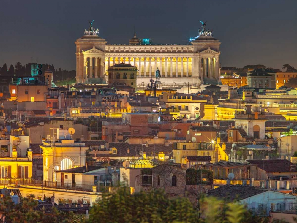 Piazza Venezia in Rome, Italy art print by Assaf Frank for $57.95 CAD