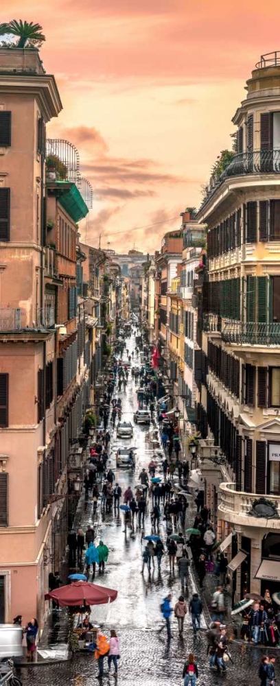 City street, Rome, Italy art print by Assaf Frank for $57.95 CAD
