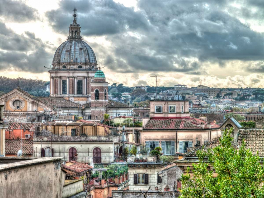 Vatican city with St. Peters Basilica, Rome, Italy art print by Assaf Frank for $57.95 CAD