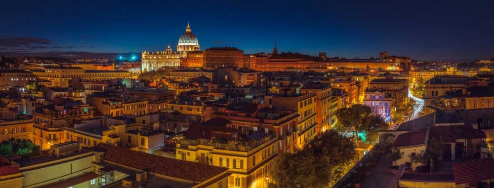 Vatican city with St. Peters Basilica, Rome, Italy art print by Assaf Frank for $57.95 CAD