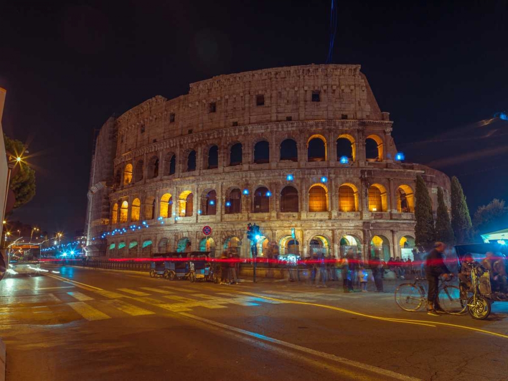 Famous Colosseum in Rome, Italy art print by Assaf Frank for $57.95 CAD
