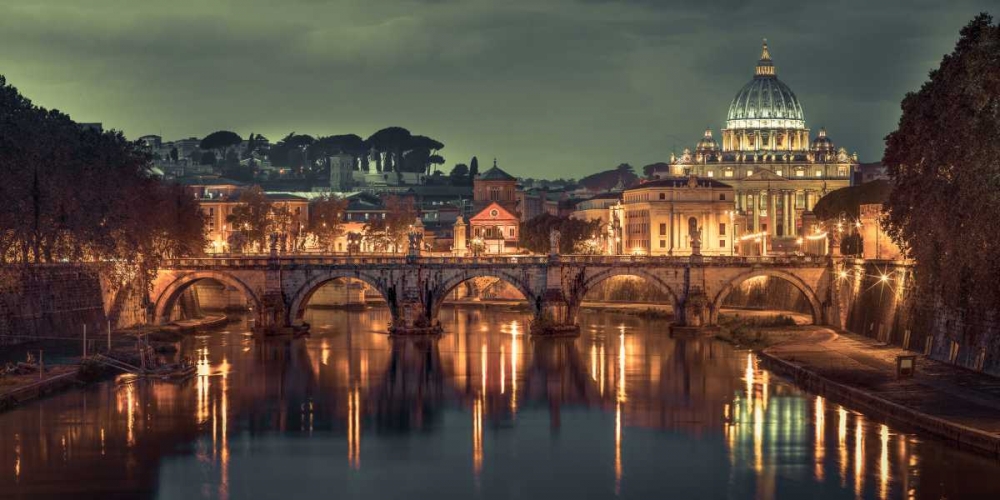 View of Basilica di San Pietro in Vatican, Rome, Italy art print by Assaf Frank for $57.95 CAD