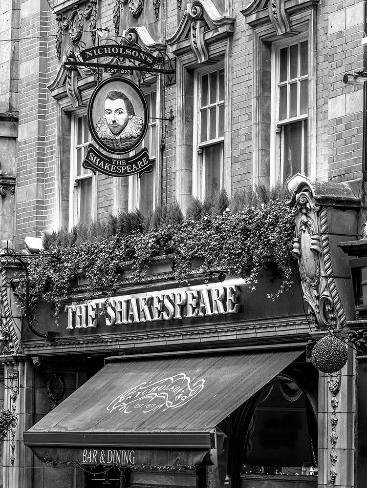 The Shakespeare Inn hotel in Birmingham-UK art print by Assaf Frank for $57.95 CAD