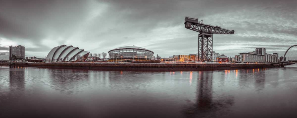 View along the river Clyde, Glasgow art print by Assaf Frank for $57.95 CAD