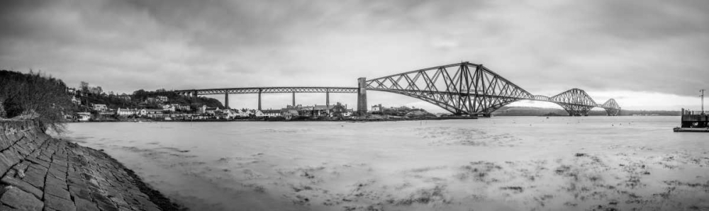 Forth Bridge and Queensferry, Scotland art print by Assaf Frank for $57.95 CAD