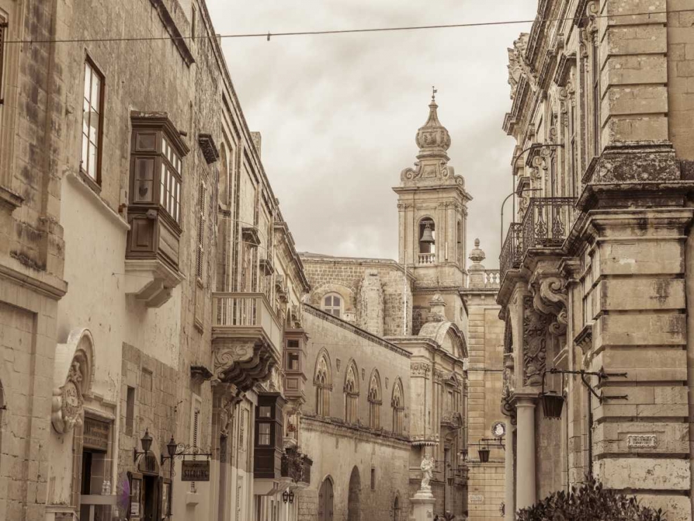 Old buildings in Mdina, Malta art print by Assaf Frank for $57.95 CAD