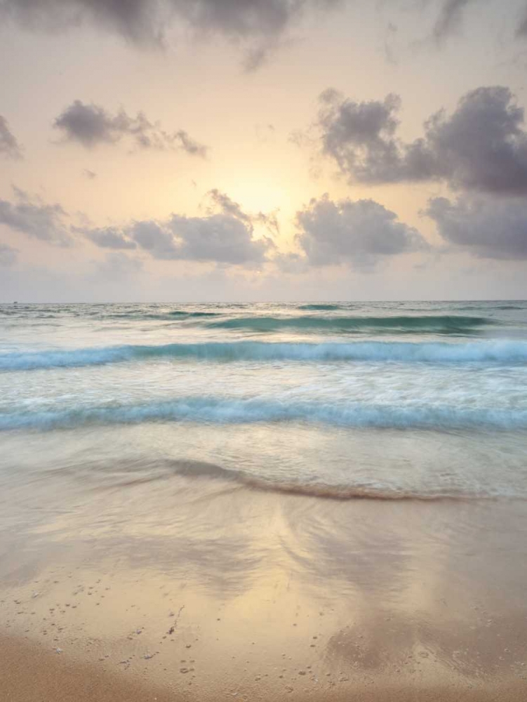 Tranquil beach with cloudscapes art print by Assaf Frank for $57.95 CAD