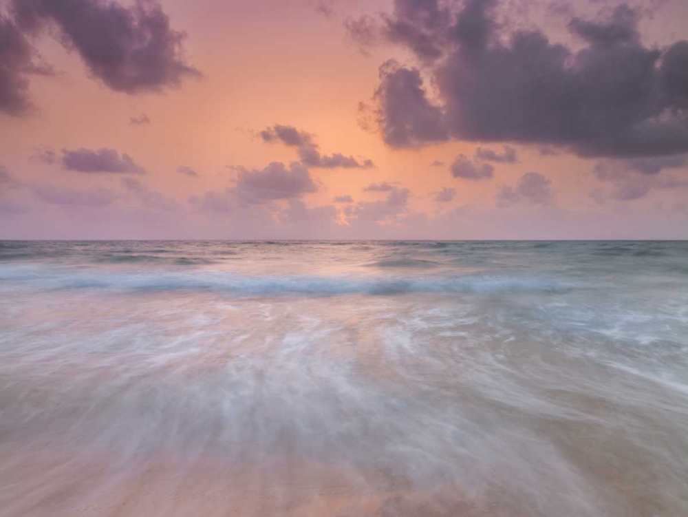 Tranquil beach with cloudscapes art print by Assaf Frank for $57.95 CAD