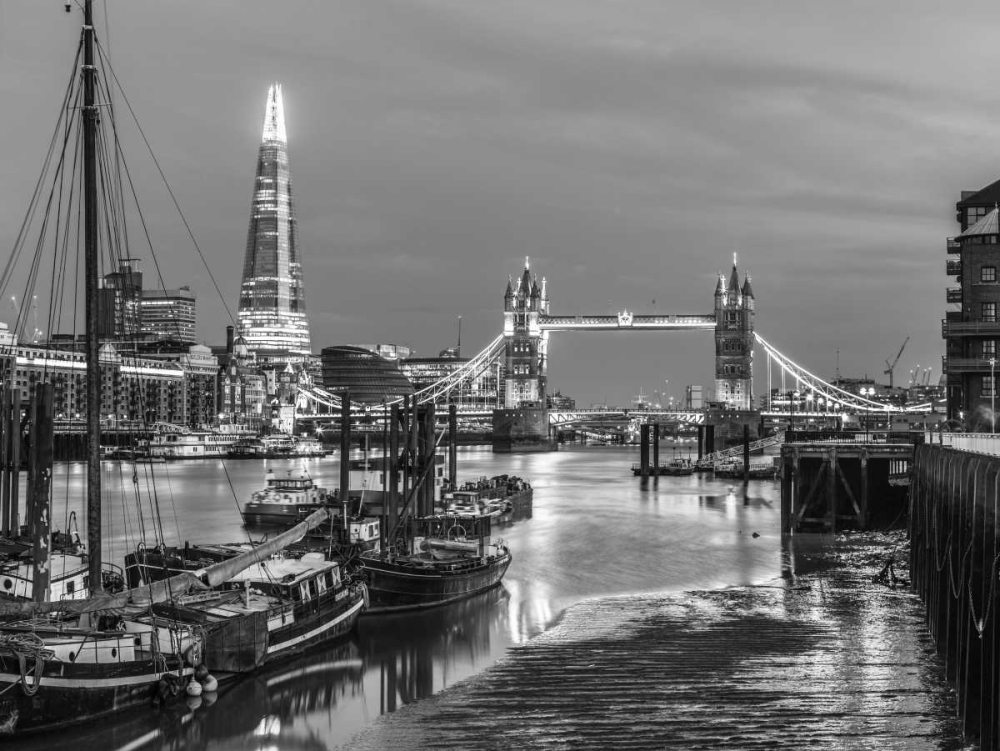 Tower bridge over river Thames in London, UK art print by Assaf Frank for $57.95 CAD