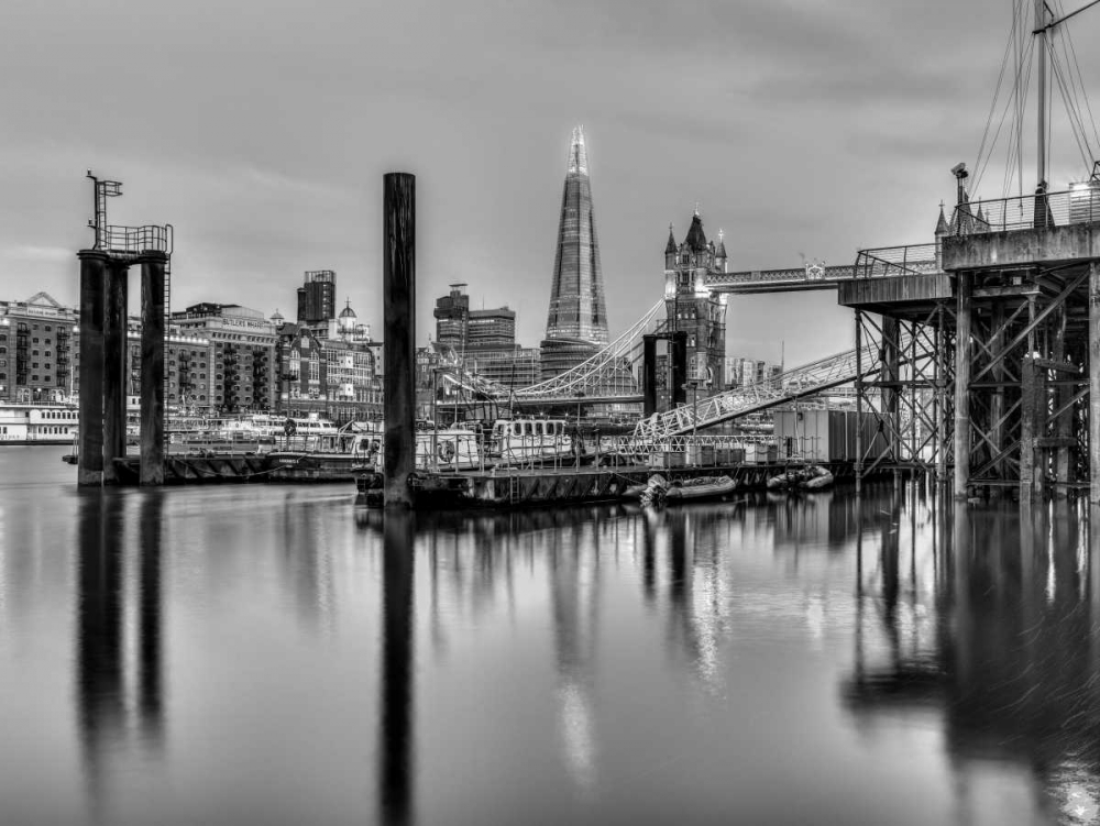 Tower bridge over river Thames in London, UK art print by Assaf Frank for $57.95 CAD