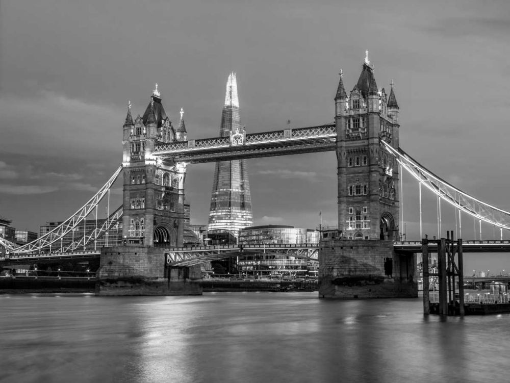 Tower bridge over river Thames in London, UK art print by Assaf Frank for $57.95 CAD