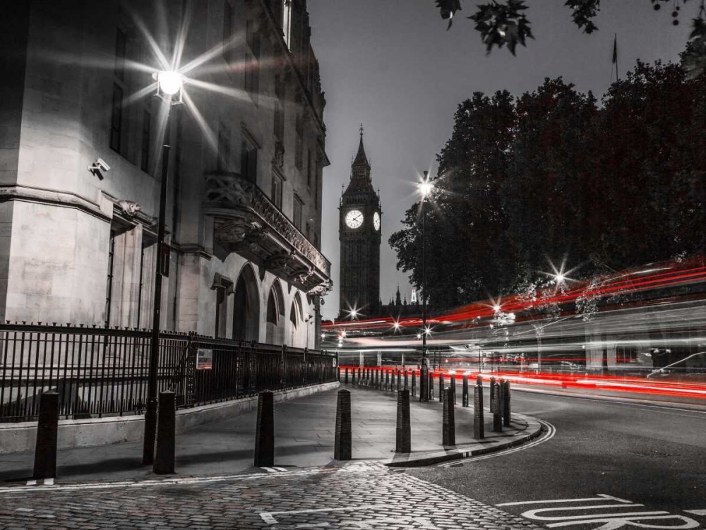 View of Big Ben from street, London, UK art print by Assaf Frank for $57.95 CAD
