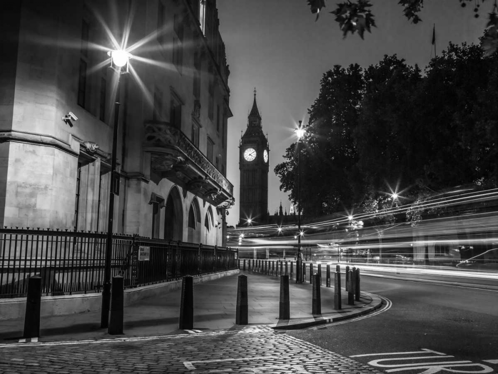 View of Big Ben from street, London, UK art print by Assaf Frank for $57.95 CAD