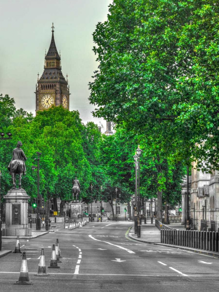 Big Ben from city street, London art print by Assaf Frank for $57.95 CAD