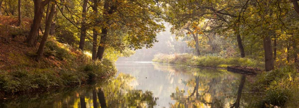 Basingstoke canal in countryside, UK, FTBR-1828 art print by Assaf Frank for $57.95 CAD