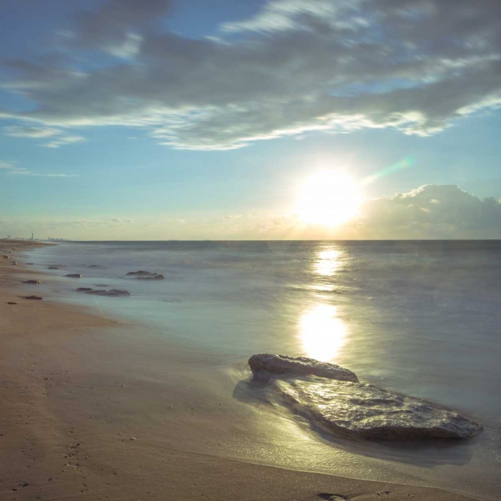 Tranquil beach art print by Assaf Frank for $57.95 CAD