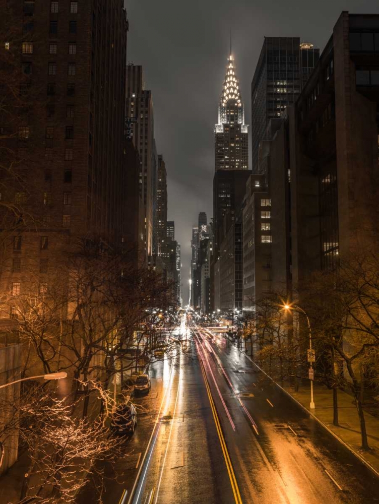 Chrysler Building in New York city art print by Assaf Frank for $57.95 CAD