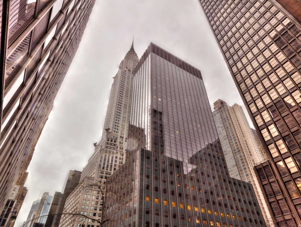 Chrysler Building in New York city art print by Assaf Frank for $57.95 CAD