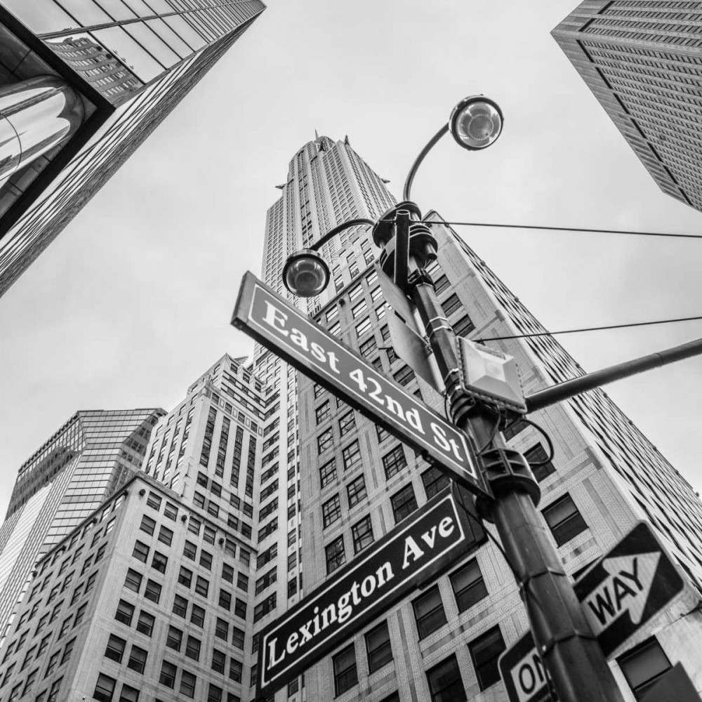 Chrysler Building in New York city art print by Assaf Frank for $57.95 CAD