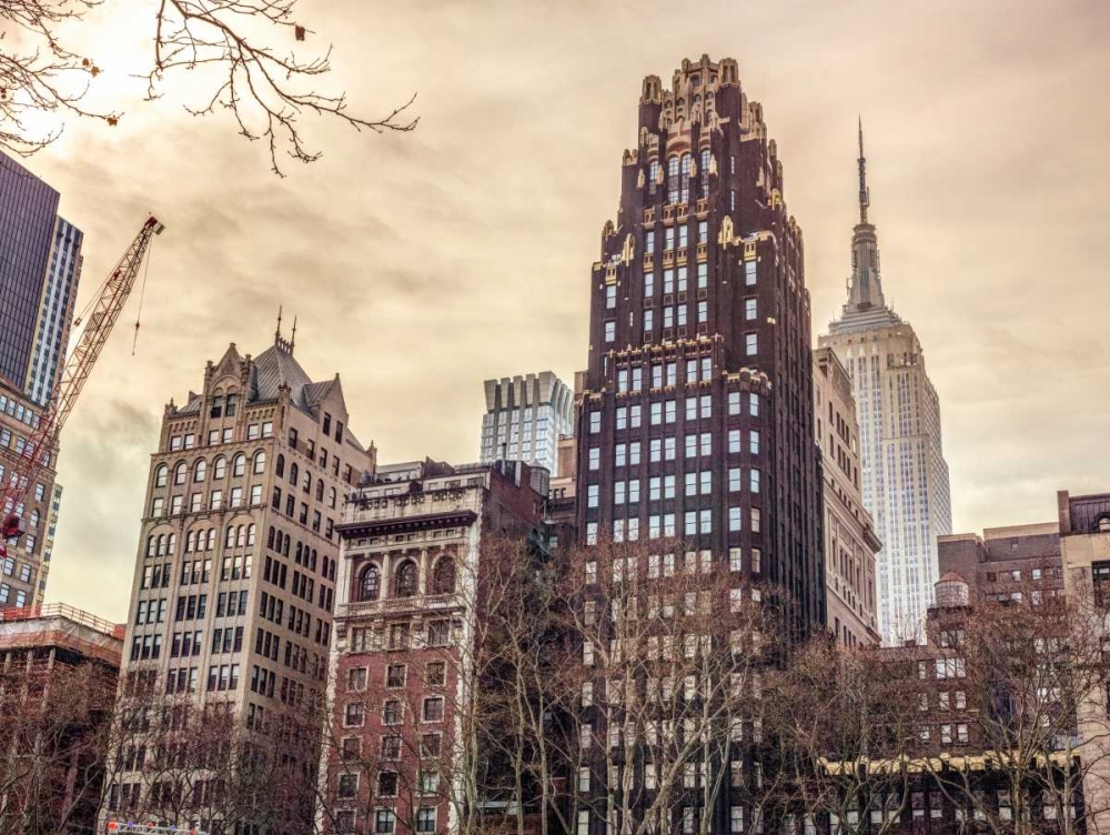 New York cityscape art print by Assaf Frank for $57.95 CAD
