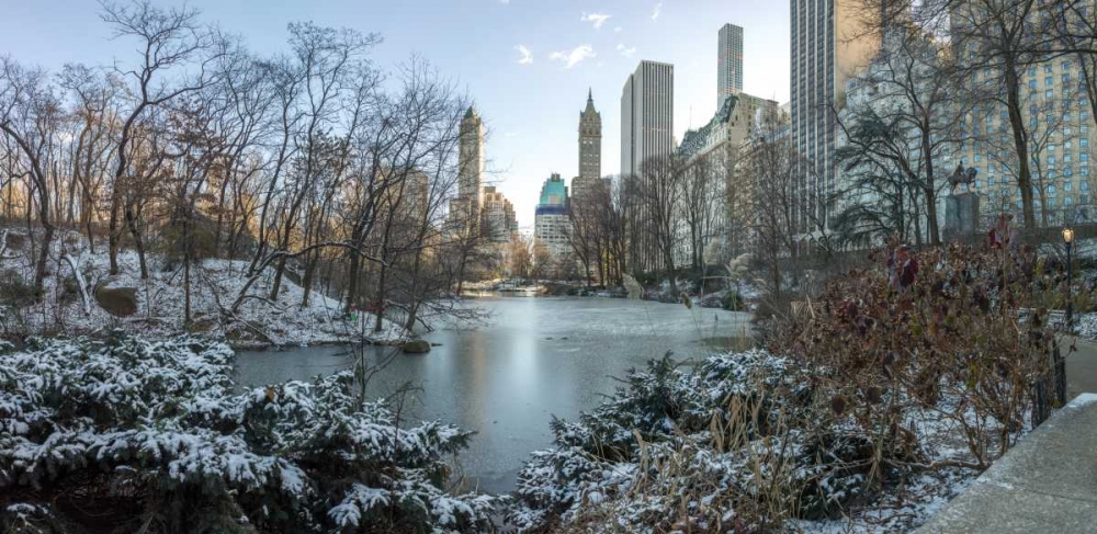 Central park with Lower Manhattan skyline, New York art print by Assaf Frank for $57.95 CAD