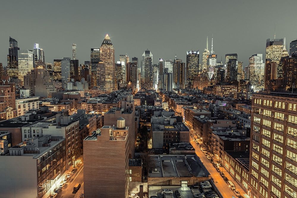 Lower Manhattan-New York art print by Assaf Frank for $57.95 CAD
