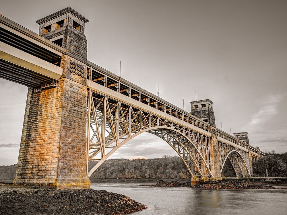 Britania bridge in Conwy-North Wales art print by Assaf Frank for $57.95 CAD
