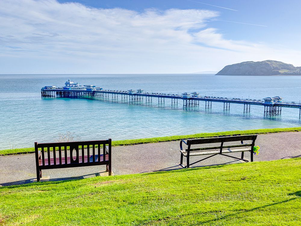Llandudno Pier, North wales art print by Assaf Frank for $57.95 CAD