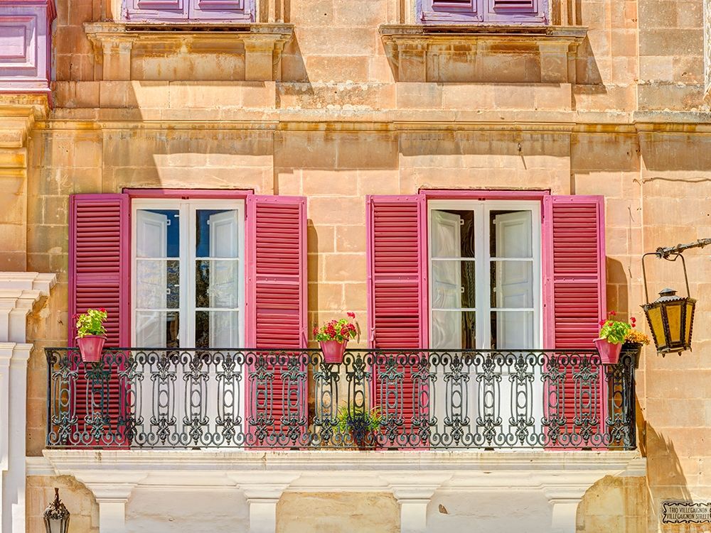 Traditional Maltese house in Mdina-Malta art print by Assaf Frank for $57.95 CAD