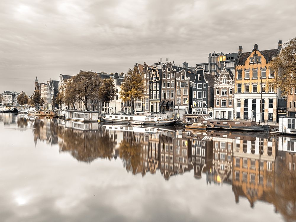 Amsterdam-reflections art print by Assaf Frank for $57.95 CAD