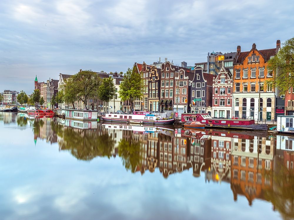 Amsterdam-reflections art print by Assaf Frank for $57.95 CAD