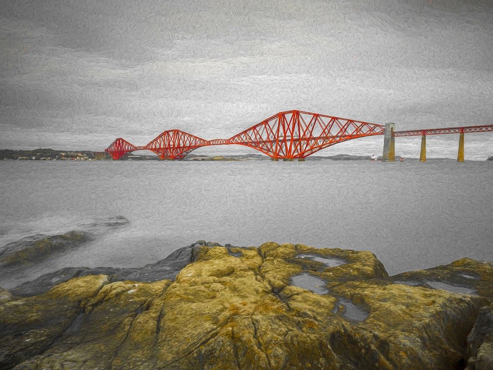 Forth Rail Bridge, Scotland art print by Assaf Frank for $57.95 CAD