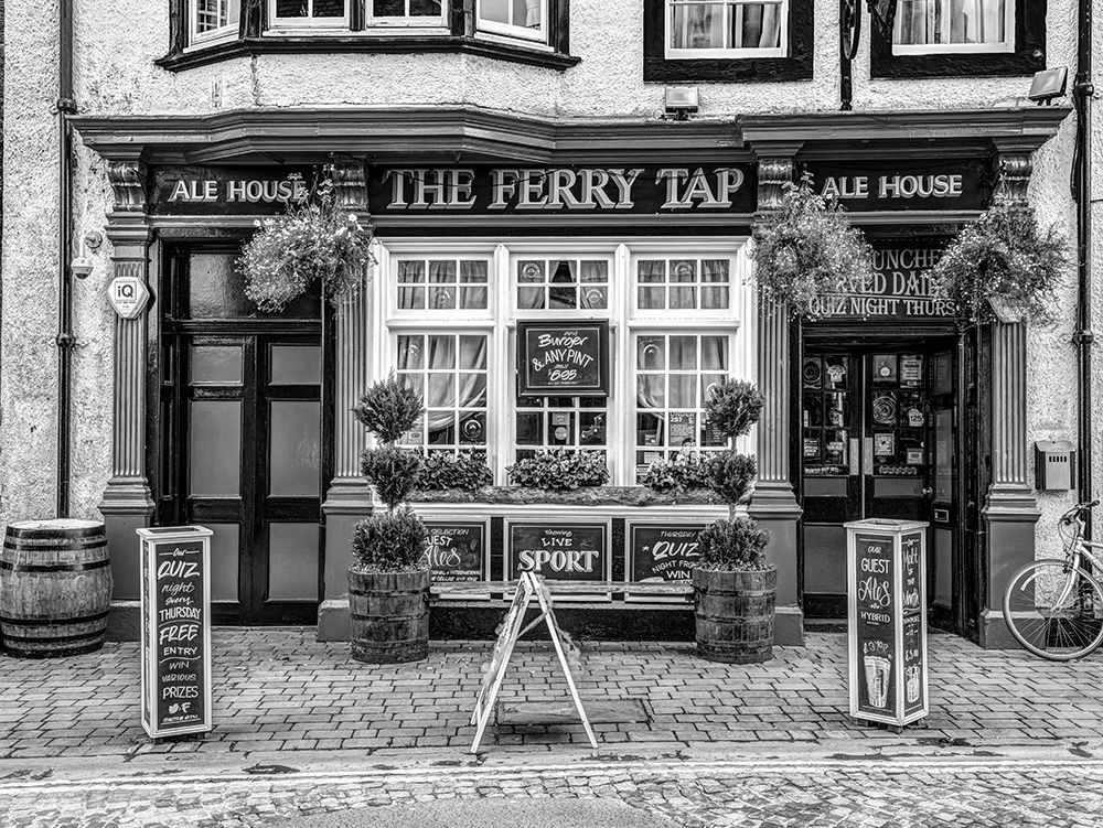 Cafe in South Queensferry art print by Assaf Frank for $57.95 CAD