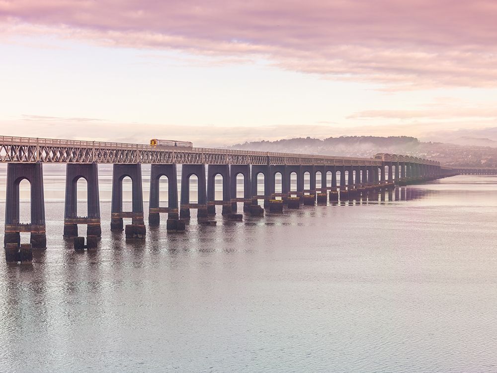 Tay Rail Bridge-Dundee-Scotland art print by Assaf Frank for $57.95 CAD