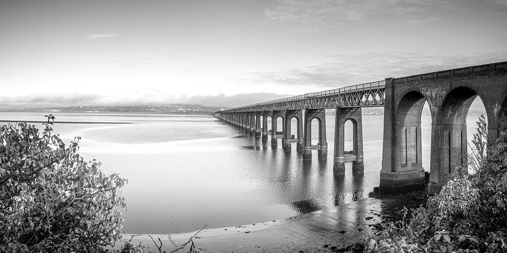 Tay Rail Bridge-Dundee-Scotland art print by Assaf Frank for $57.95 CAD