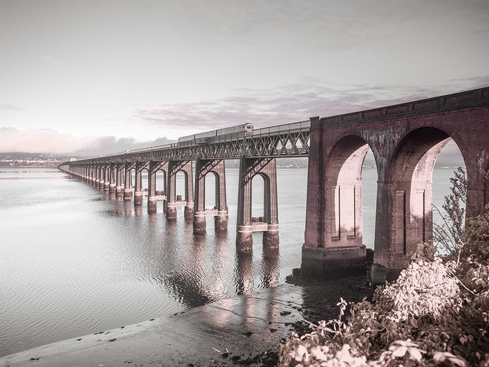 Tay Rail Bridge, Dundee, Scotland art print by Assaf Frank for $57.95 CAD