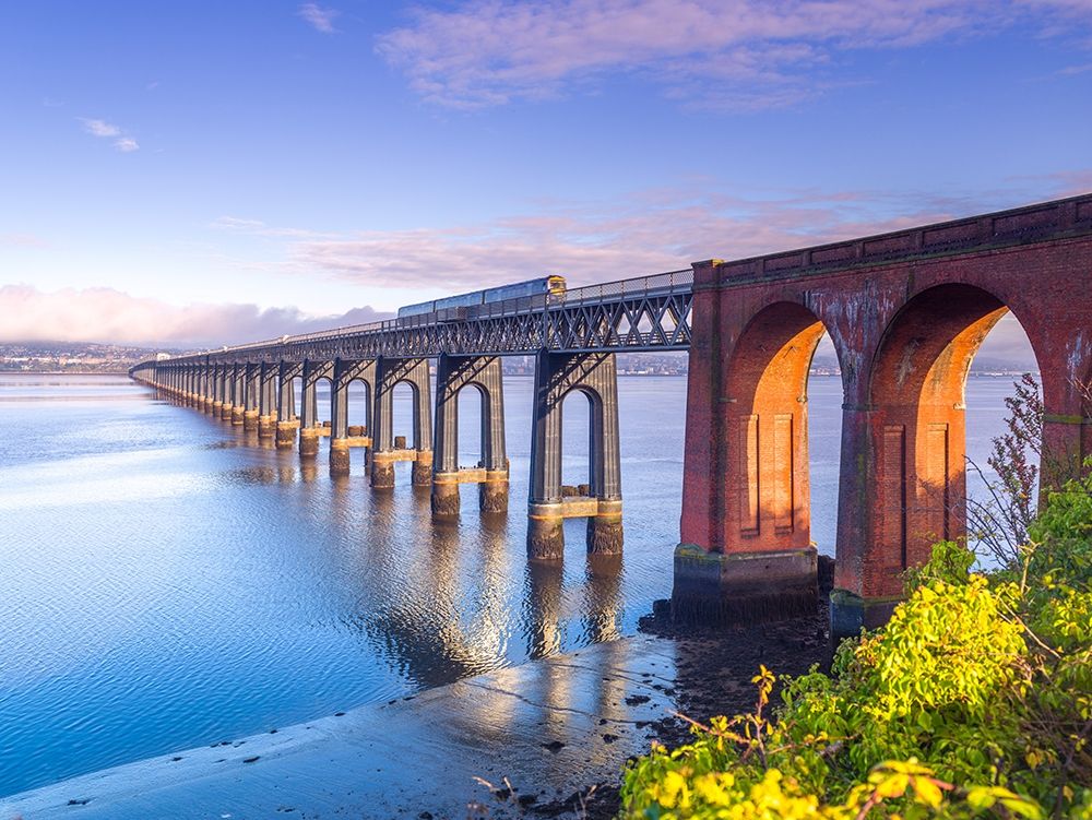 Tay Rail Bridge-Dundee-Scotland art print by Assaf Frank for $57.95 CAD