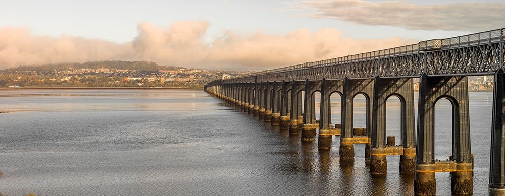 Tay Rail Bridge-Dundee-Scotland art print by Assaf Frank for $57.95 CAD