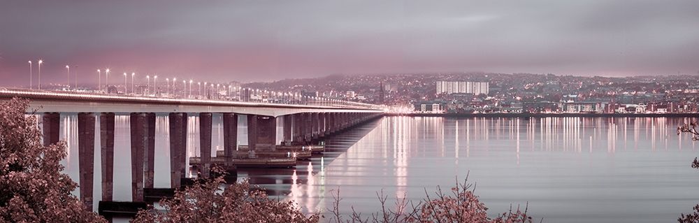Tay Road Bridge over river Tay, Dundee, Scotland,FTBR 1858 art print by Assaf Frank for $57.95 CAD