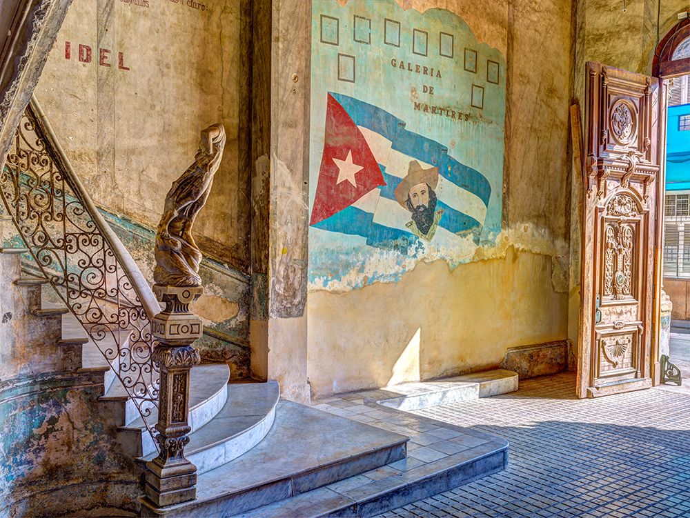 Traditional cuba apartment building, Havana, Cuba art print by Assaf Frank for $57.95 CAD