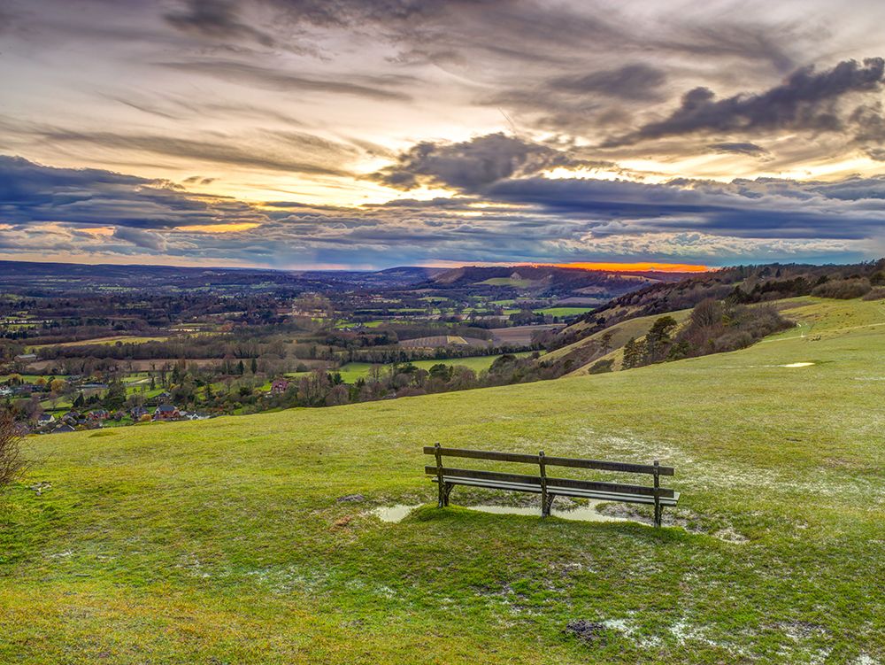 Reigate Hill, Surrey, UK art print by Assaf Frank for $57.95 CAD