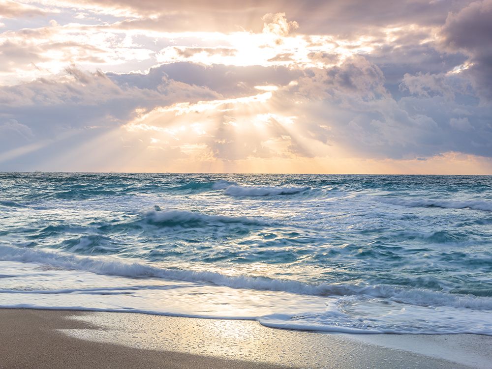 Sunset at seaside art print by Assaf Frank for $57.95 CAD