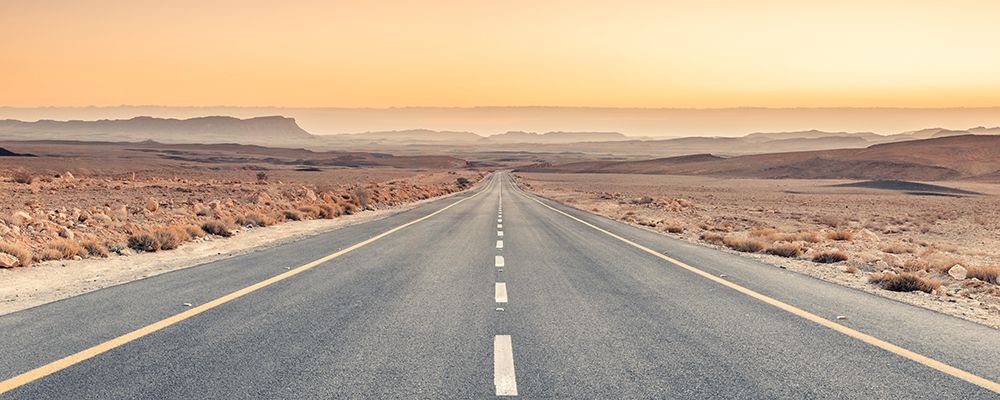Desert road in Israel art print by Assaf Frank for $57.95 CAD