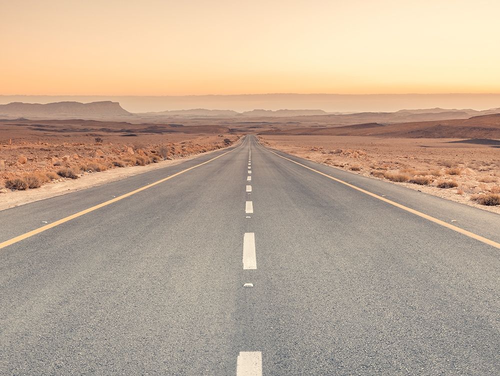 Desert road in Israel art print by Assaf Frank for $57.95 CAD