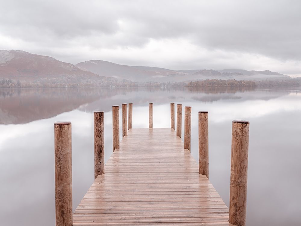 Derwentwater pier art print by Assaf Frank for $57.95 CAD