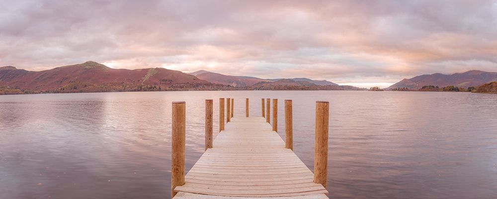 Derwentwater pier, lake district art print by Assaf Frank for $57.95 CAD