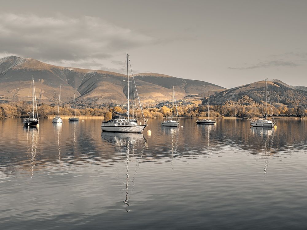 Sailing boats at Derwentwater art print by Assaf Frank for $57.95 CAD