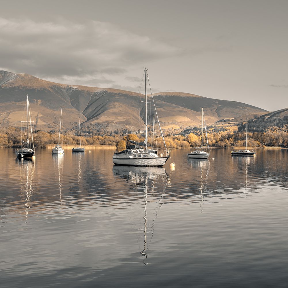 Sailing boats at Derwentwater art print by Assaf Frank for $57.95 CAD