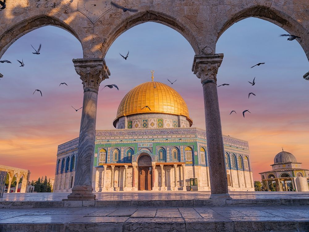 Al-Aqsa Mosque-Jerusalem-Israel art print by Assaf Frank for $57.95 CAD
