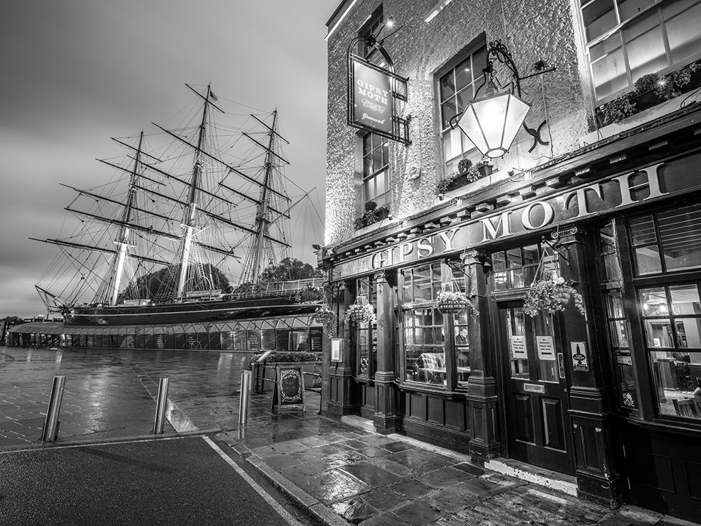 Cutty Sark and the Gipsy Moth pub art print by Assaf Frank for $57.95 CAD